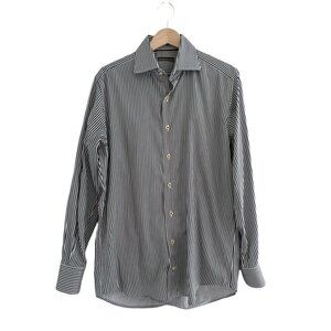 Peter Millar Striped Button Up Casual Shirt Men's Size M